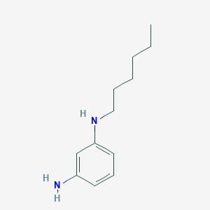 molecular formula C12H20N2 B8503826 3-Amino-N-hexylaniline 
