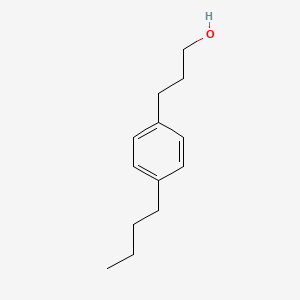 molecular formula C13H20O B8503867 3-(4-Butylphenyl)propanol 
