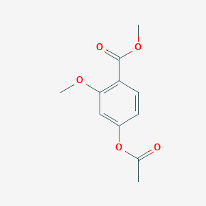4-Acetoxy-2-methoxy-benzoic acid methyl ester