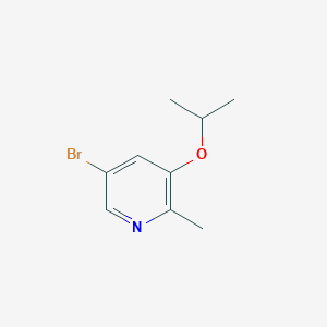 5-Bromo-3-isopropoxy-2-methylpyridine