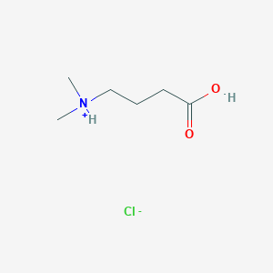 3-Carboxypropyl(dimethyl)azanium;chloride