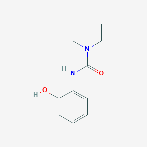 molecular formula C11H16N2O2 B8504112 N-(2-Hydroxyphenyl)-N',N'-diethylurea 