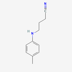 molecular formula C11H14N2 B8504154 4-(p-Tolylamino)butanenitrile 