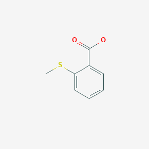 molecular formula C8H7O2S- B8504159 2-(Methylthio)benzoate 