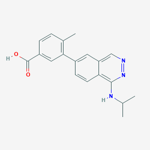 3-(1-(Isopropylamino)phthalazin-6-yl)-4-methylbenzoic acid