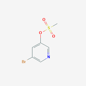Methanesulfonic acid 5-bromo-pyridin-3-yl ester