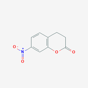 molecular formula C9H7NO4 B8504552 7-Nitro-chroman-2-one CAS No. 20921-03-3