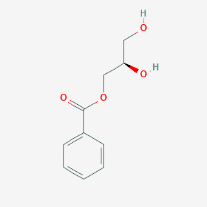 molecular formula C10H12O4 B8504591 (R)-2,3-dihydroxypropyl benzoate 