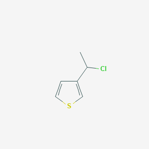 1-(Thien-3-yl)chloroethane