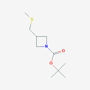 tert-Butyl 3-((methylthio)methyl)azetidine-1-carboxylate