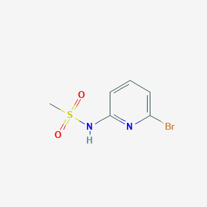 molecular formula C6H7BrN2O2S B8504781 N-(6-bromopyridin-2-yl)methanesulfonamide 