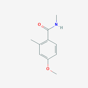 molecular formula C10H13NO2 B8504974 n-Methyl-4-methoxy-2-methylbenzamide 