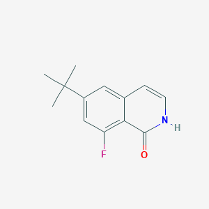 6-(tert-butyl)-8-fluoroisoquinolin-1(2H)-one
