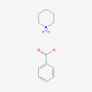 molecular formula C12H17NO2 B8505209 Piperidinium benzoate 