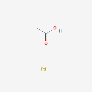 molecular formula C2H4O2Pd B8505298 Acetic acid palladium 
