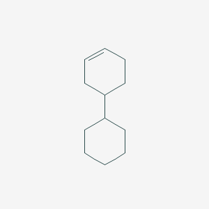 molecular formula C12H20 B8505461 Bicyclohexyl-3-ene 