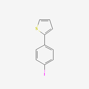 molecular formula C10H7IS B8505487 2-(4-Iodophenyl)thiophene 