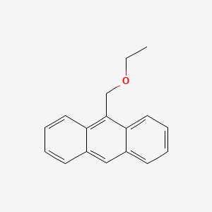 molecular formula C17H16O B8505595 9-(Ethoxymethyl)anthracene CAS No. 86170-50-5