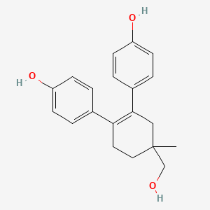 (1-Methyl-3,4-di(4-hydroxy-phenyl)-cyclohex-3-enyl)-methanol