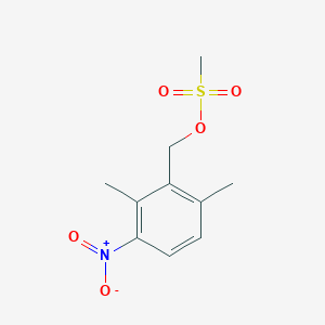 2,6-Dimethyl-3-nitrobenzyl methanesulfonate