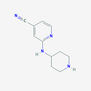 2-(Piperidin-4-ylamino)-isonicotinonitrile