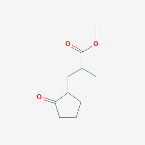 B085058 Methyl 2-methyl-3-(2-oxocyclopentyl)propanoate CAS No. 14128-60-0