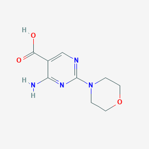 4-amino-2-morpholin-4-yl-pyrimidine-5-carboxylic Acid