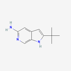 2-tert-butyl-1H-pyrrolo[2,3-c]pyridin-5-amine