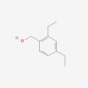 molecular formula C11H16O B8505844 (2,4-Diethylphenyl)methanol CAS No. 1147858-86-3