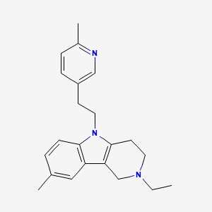 molecular formula C22H27N3 B8505913 Emeline CAS No. 102207-58-9