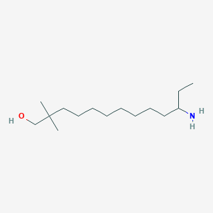 11-Amino-2,2-dimethyltridecan-1-OL