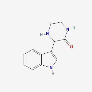 3-(3-Indolyl)-piperazin-2-one