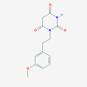 1-[2-(3-Methoxyphenyl)ethyl]pyrimidine-2,4,6(1H,3H,5H)-trione