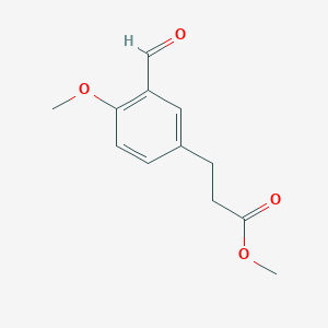 3-(3-Formyl-4-methoxy-phenyl)-propionic acid methyl ester