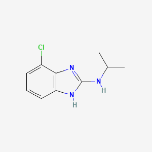 4-Chloro-2-(isopropylamino)-1H-benzimidazole