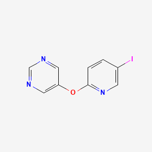 5-(5-Iodopyridin-2-yloxy)pyrimidine