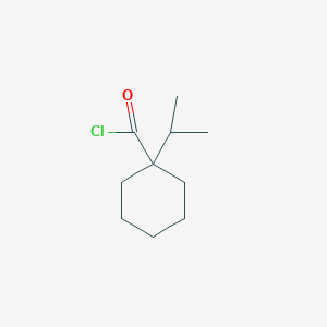 molecular formula C10H17ClO B8506210 1-Isopropylcyclohexanoyl chloride 
