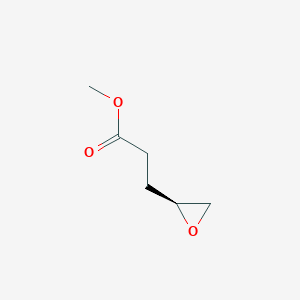 Oxirane-2beta-propionic acid methyl ester