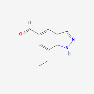 7-Ethyl-1H-indazole-5-carbaldehyde