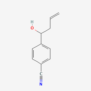 4-(1-Hydroxy-3-butenyl)benzonitrile