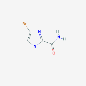 4-bromo-1-methyl-1H-imidazole-2-carboxylic acid amide