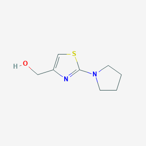 2-(1-Pyrrolidinyl)-4-(hydroxymethyl)thiazole