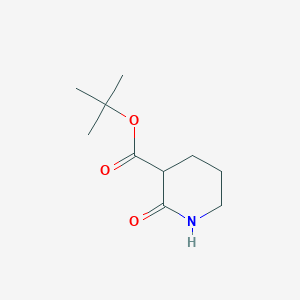 molecular formula C10H17NO3 B8506506 2-Oxopiperidine-3-carboxylic acid tert-butyl ester 