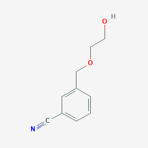 3-[(2-Hydroxyethoxy)methyl]benzonitrile