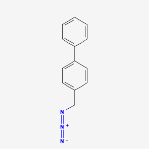 molecular formula C13H11N3 B8506582 4-Azidomethylbiphenyl 