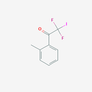 Ethanone, 2,2-difluoro-2-iodo-1-(2-methylphenyl)-