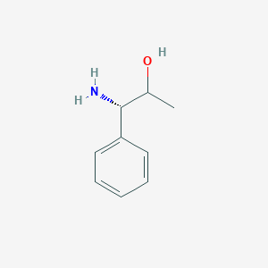 molecular formula C9H13NO B8506672 (1S)-1-amino-1-phenylpropan-2-ol 