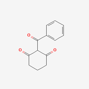 molecular formula C13H12O3 B8506683 2-Benzoylcyclohexane-1,3-dione CAS No. 69629-50-1