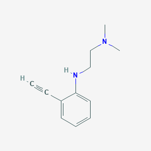 molecular formula C12H16N2 B8506691 N'-(2-Ethynylphenyl)-N,N-dimethylethane-1,2-diamine 