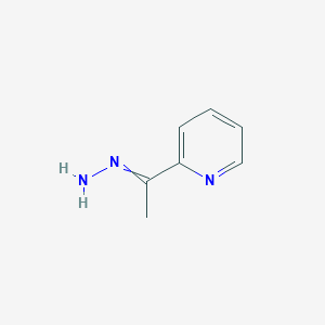 molecular formula C7H9N3 B8506711 2-Acetylpyridine hydrazone 